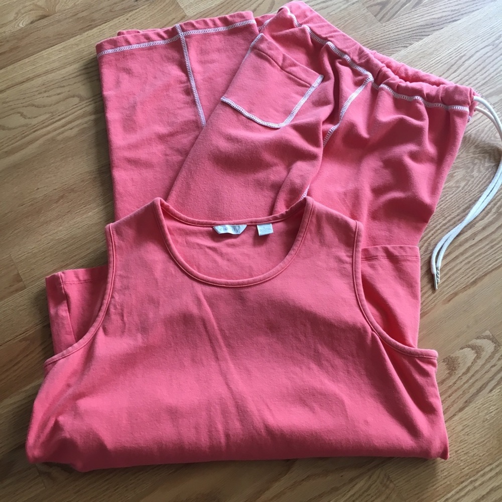 Sweat pant & matching tank